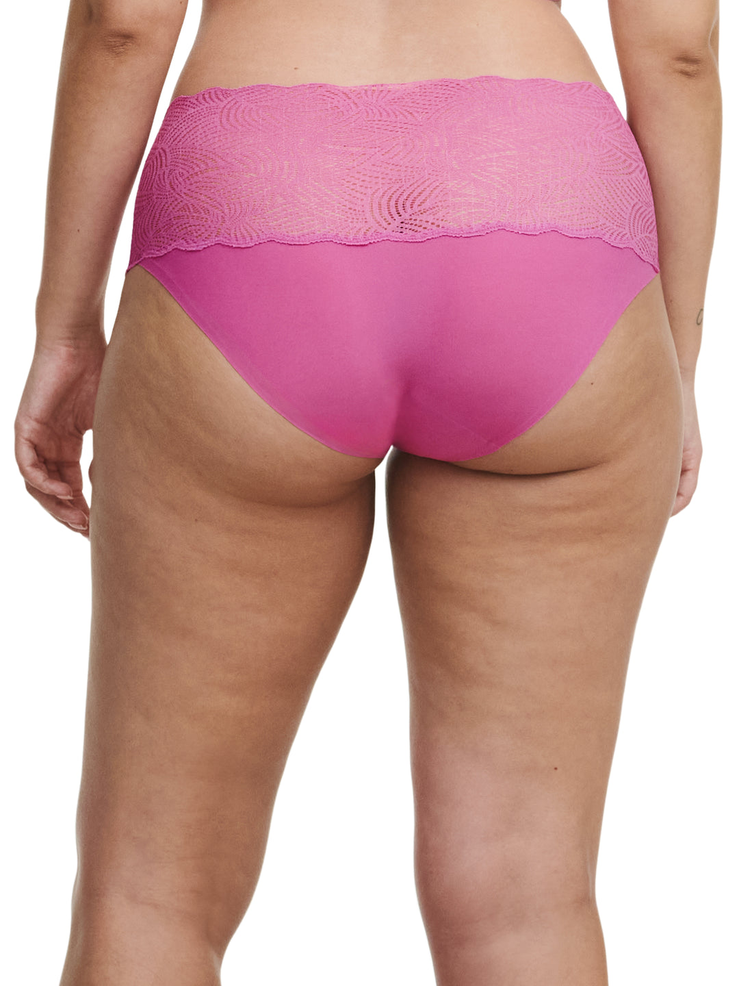 Chantelle - Softstretch Lace High Waist Brief Rosebud