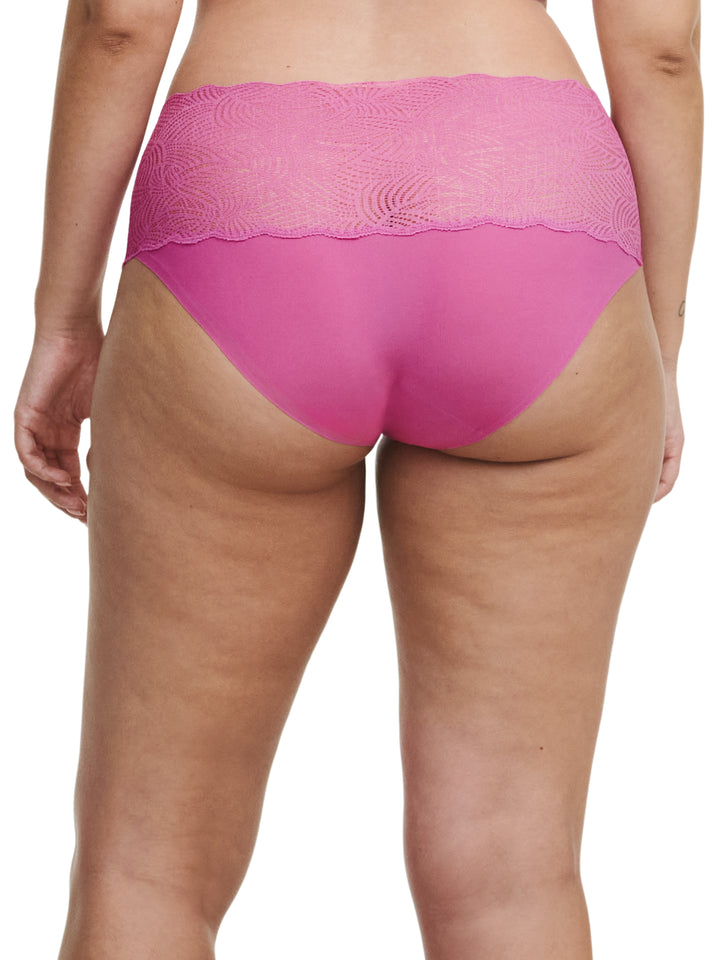 Chantelle - Softstretch Lace High Waist Brief Rosebud