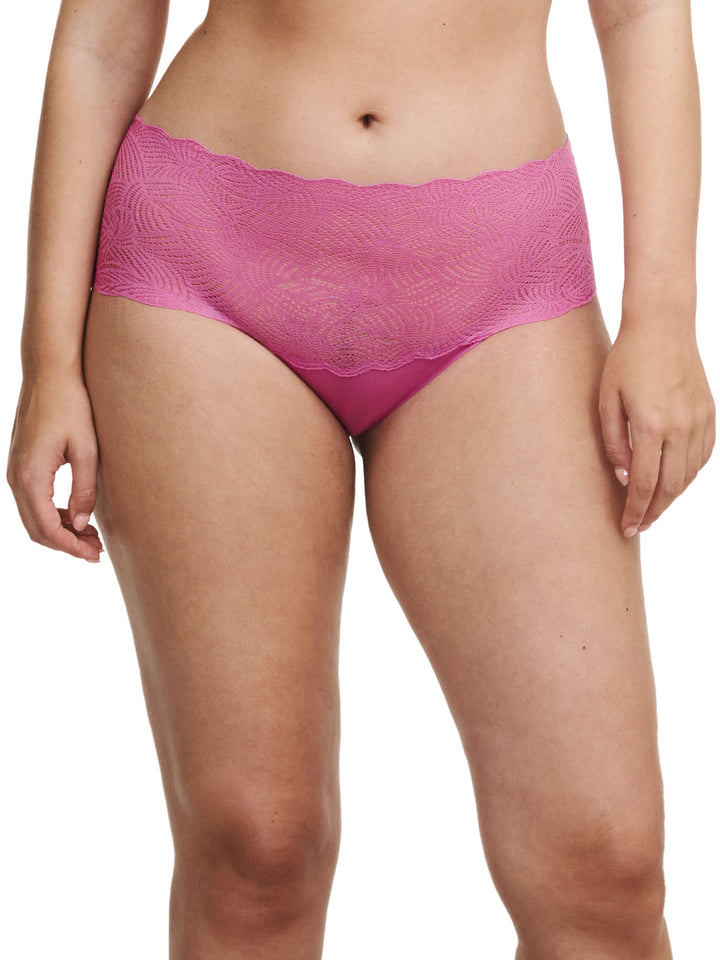 Chantelle - Softstretch Lace High Waist Brief Rosebud