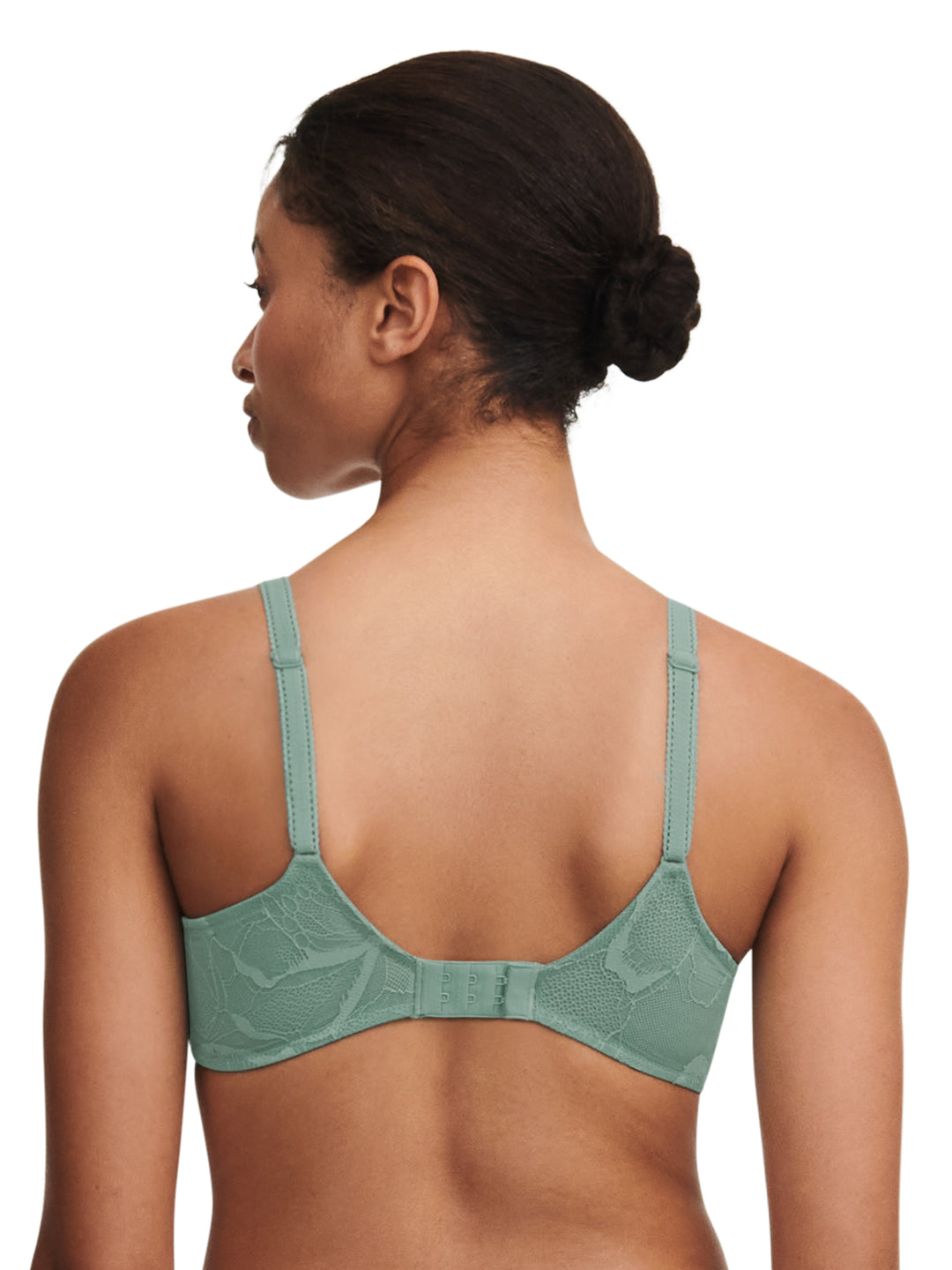 Chantelle - Sujetador con memoria True Lace Covering Trellis Green