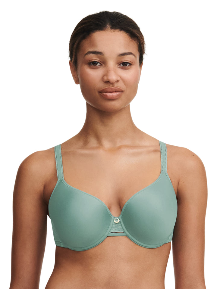 Chantelle - Sujetador con memoria True Lace Covering Trellis Green