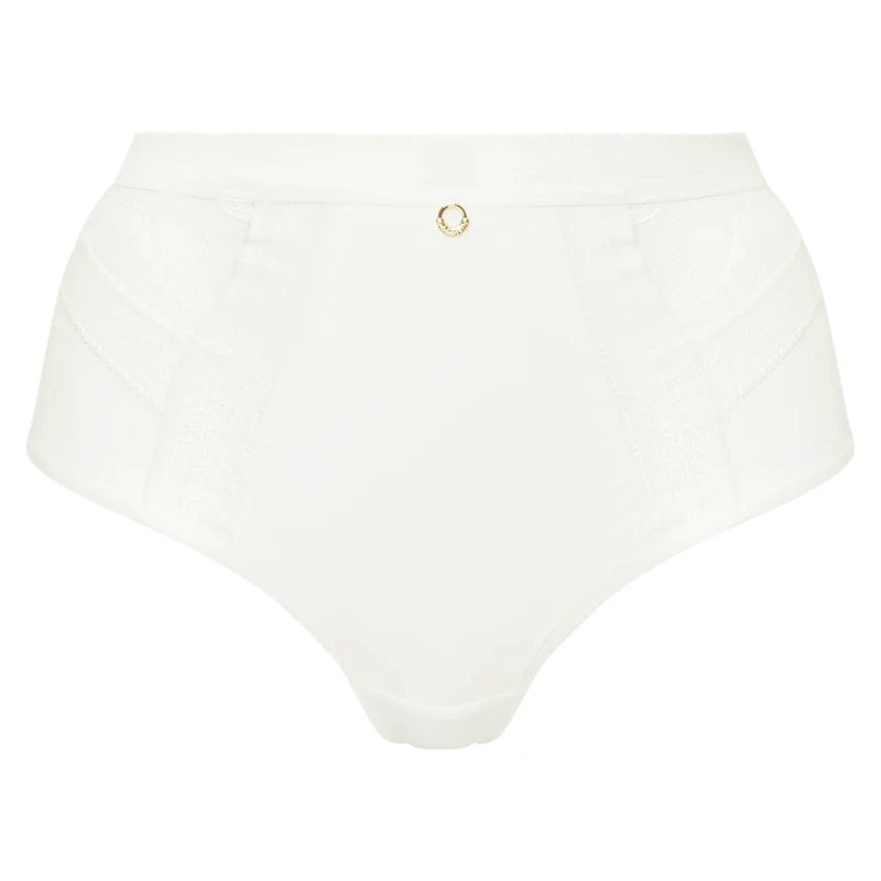 Chantelle - True Lace High-Waisted Full Brief Milk