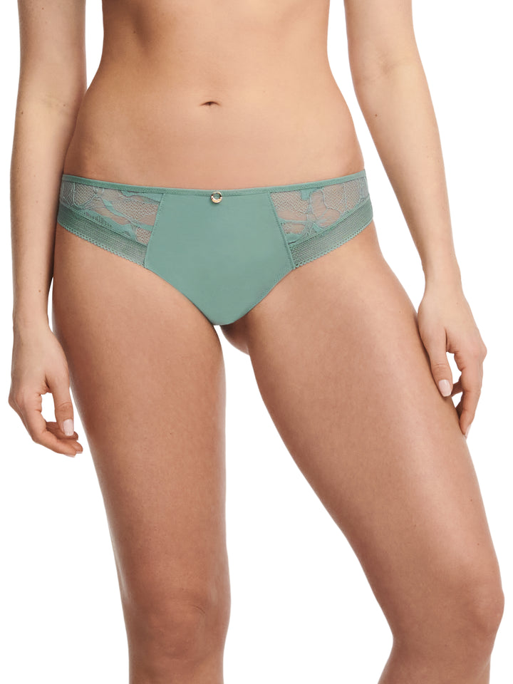 Chantelle - Tanga True Lace Trellis Verde