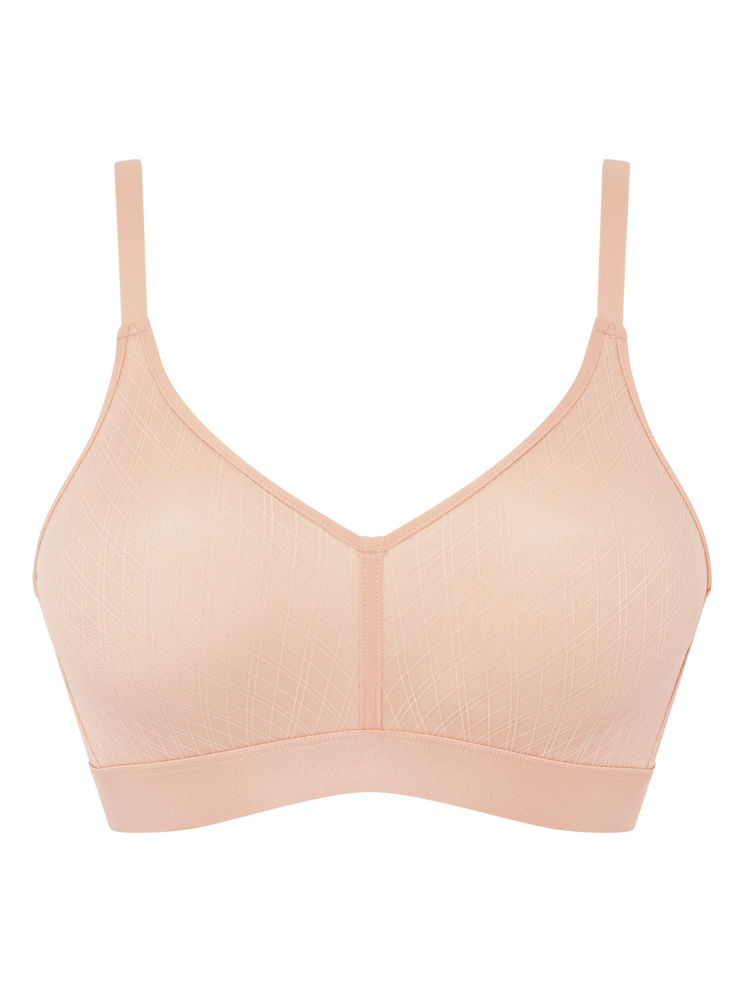 Chantelle Smooth Lines Support Wirefree bra - Golden beige Soft Bra Chantelle 