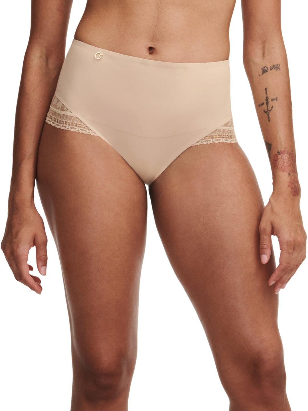 Chantelle - Impression High-Waisted Support Full Brief Clay Nude