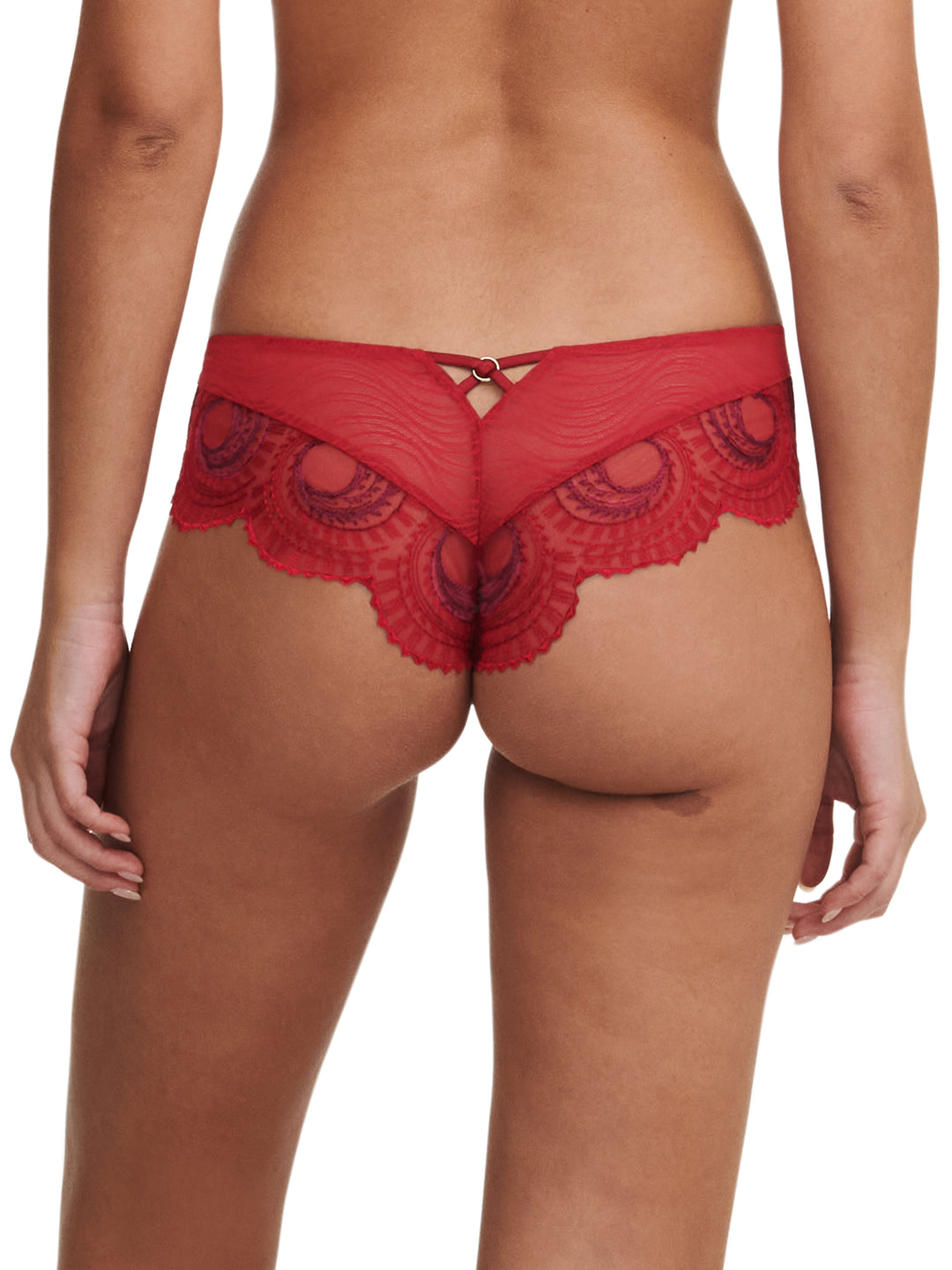 Chantelle - Mystic Dream Revealing Shorty Passion Red/Aubergine