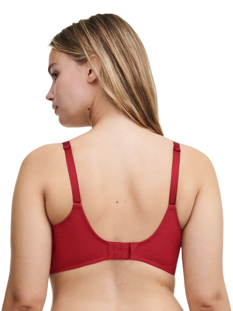 Chantelle - Mystic Dream Covering Underwired Bra Passion Red/Aubergine