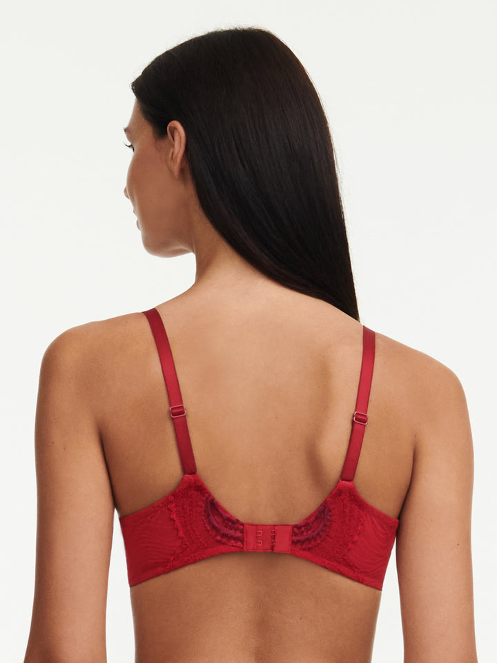 Chantelle - Mystic Dream Plunge T-Shirt Bra Passion Red/Aubergine