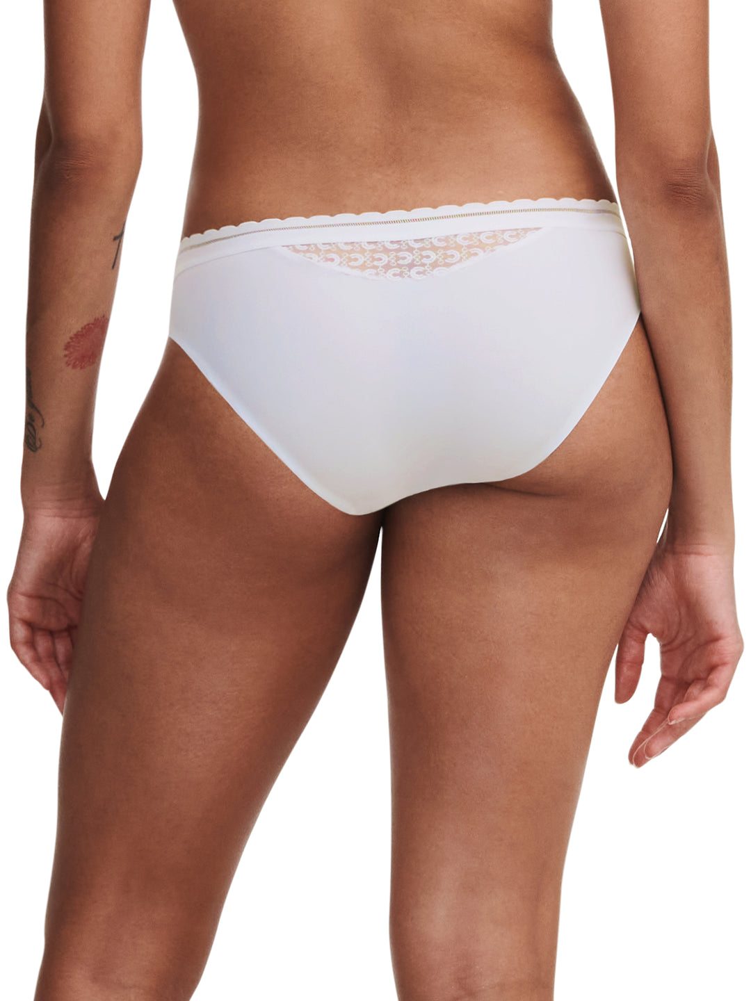 Chantelle - Monogram Brief White