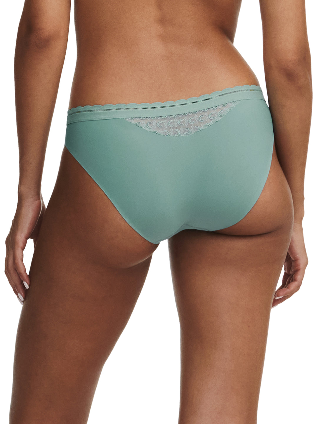 Chantelle - Monogram Brief Trellis Green