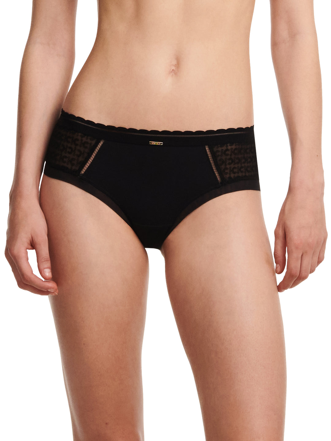 Chantelle - Shorty Monogram Noir