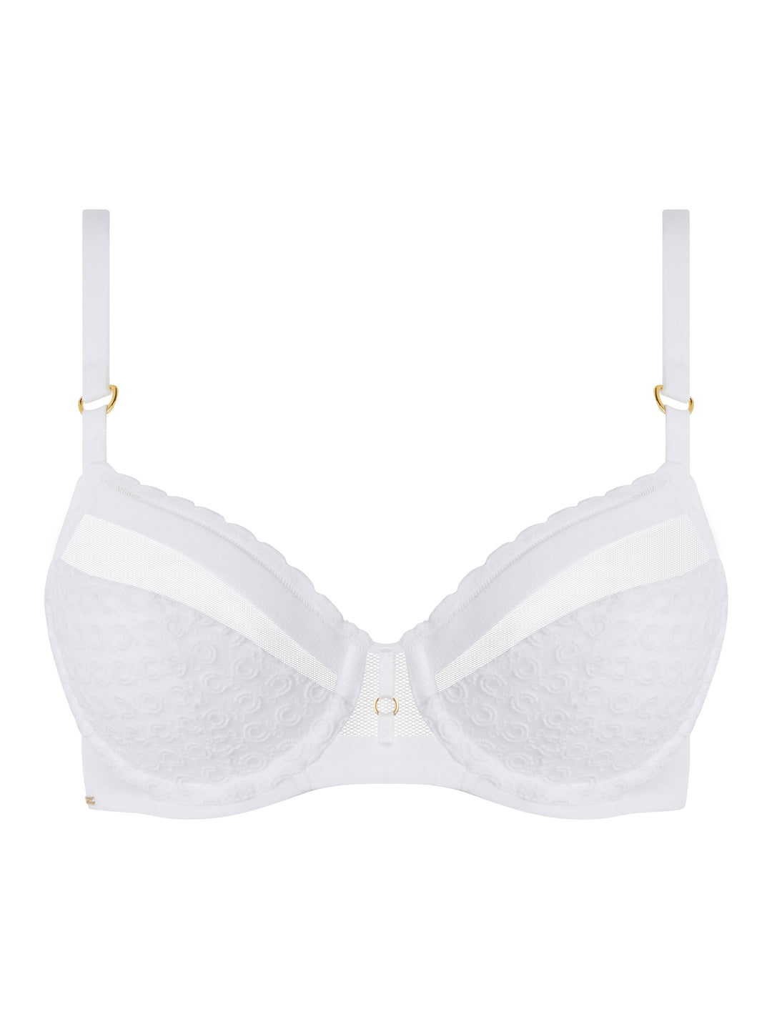 Chantelle - Monogram Covering Spacer Bra White