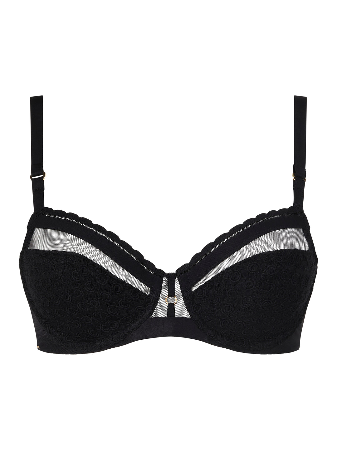 Chantelle - Monogram Covering Underwired Bra Black