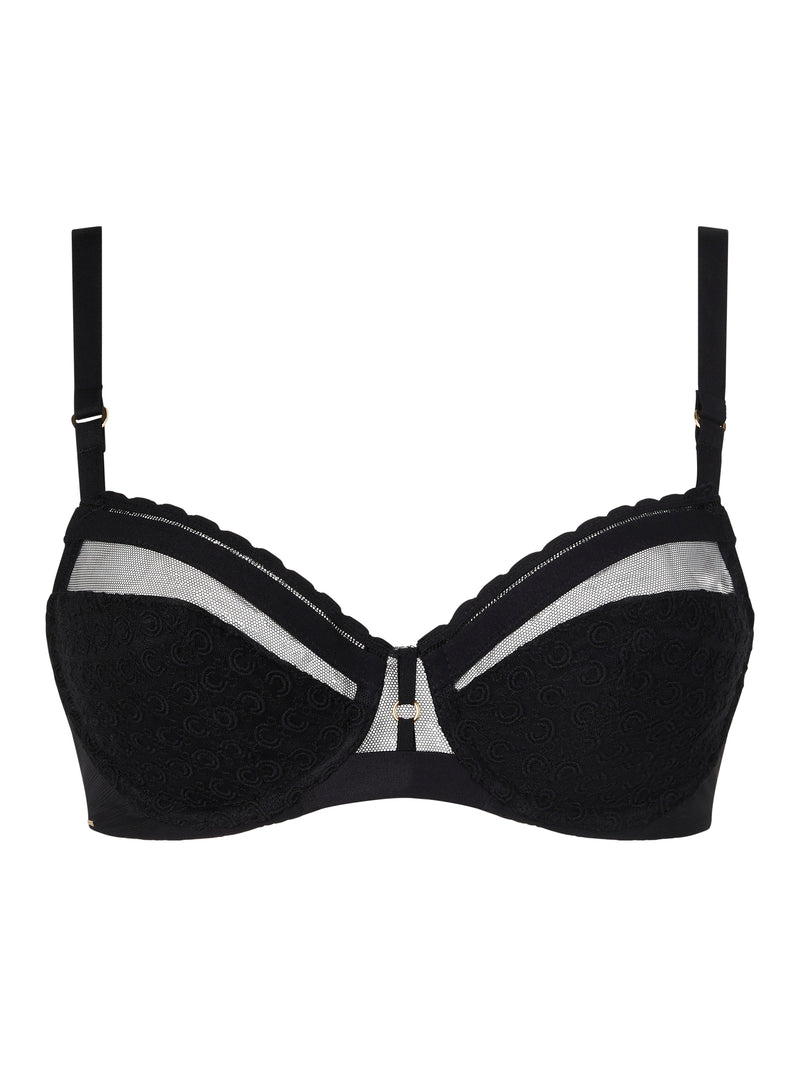 Chantelle - Monogram Covering Underwired Bra Black