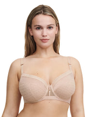 Chantelle - Monogram Covering Underwired Bra Golden Beige
