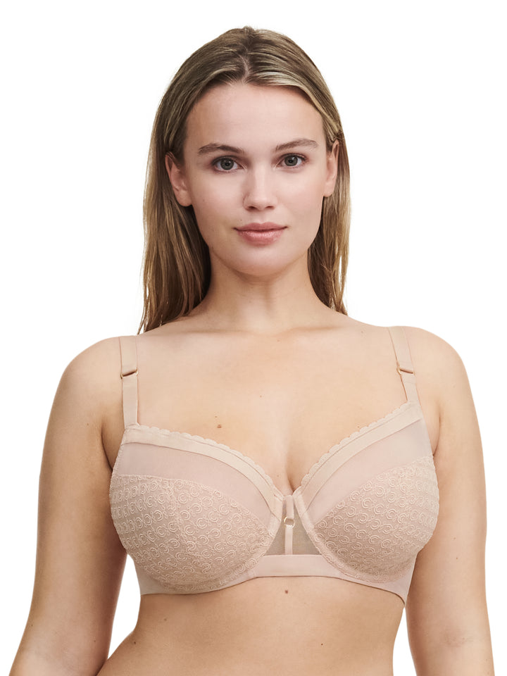 Chantelle - Monogram Underwired Bra Golden Beige