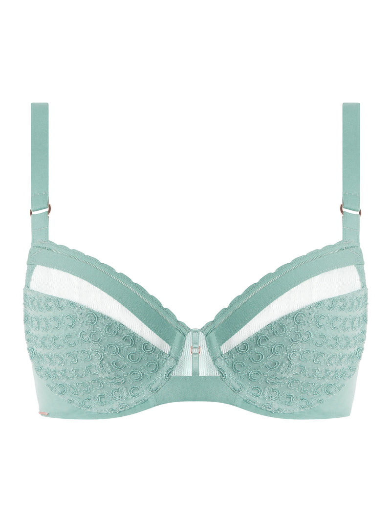 Chantelle - Monogram Covering Underwired Bra Trellis Green
