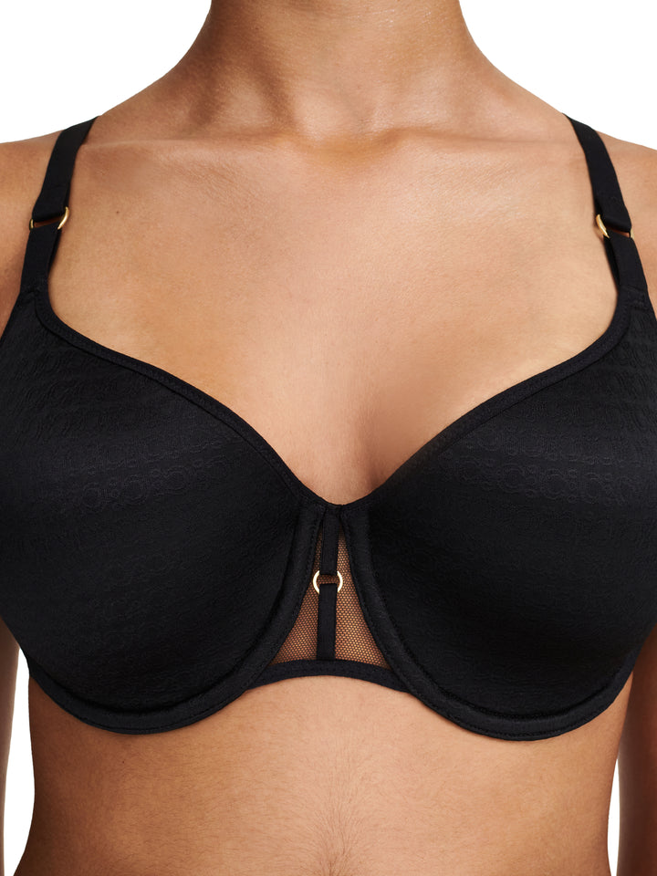 Chantelle - Monogram Covering Spacer Bra Black