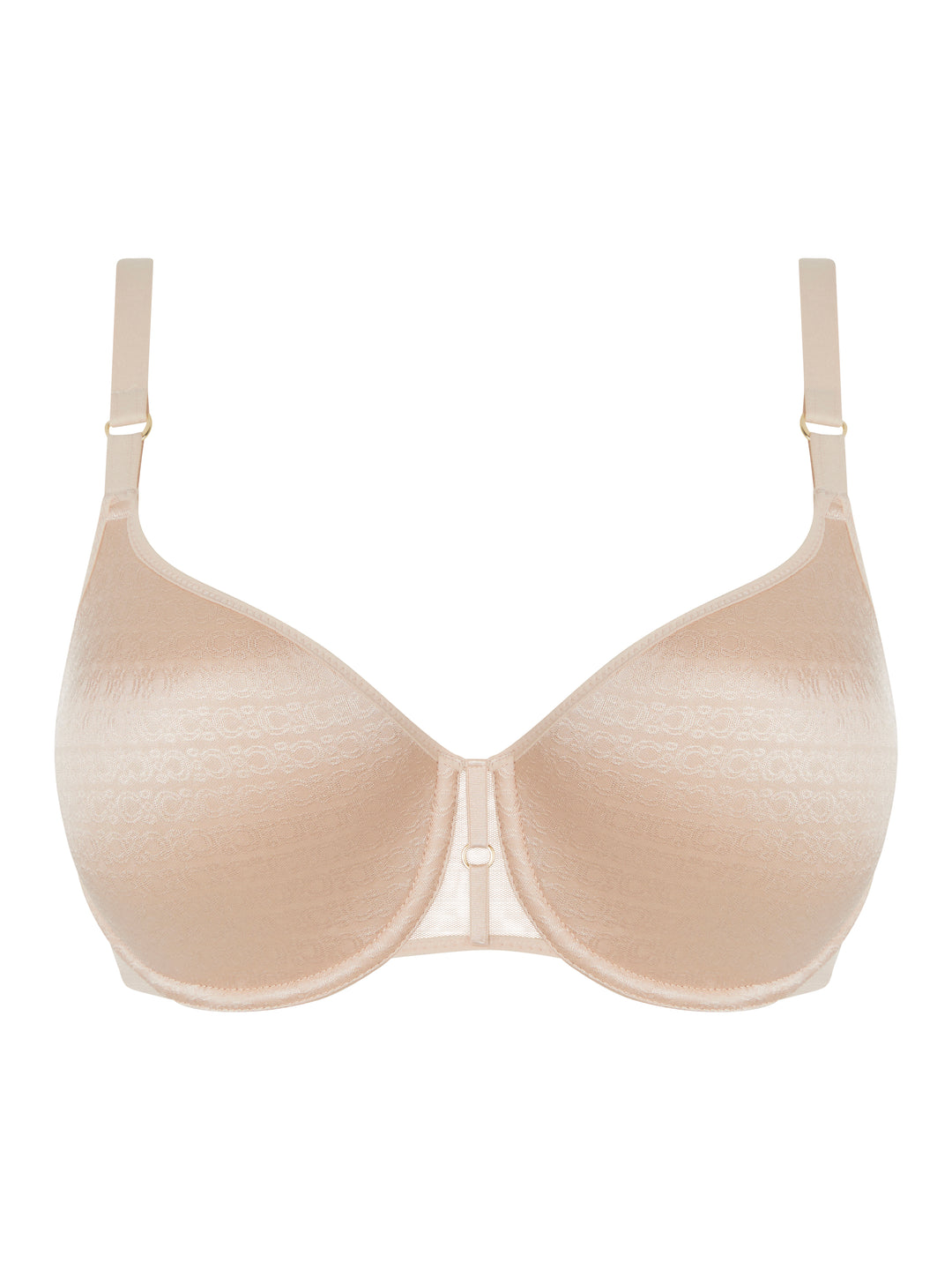 Chantelle - Monogram Covering Spacer Bra Golden Beige