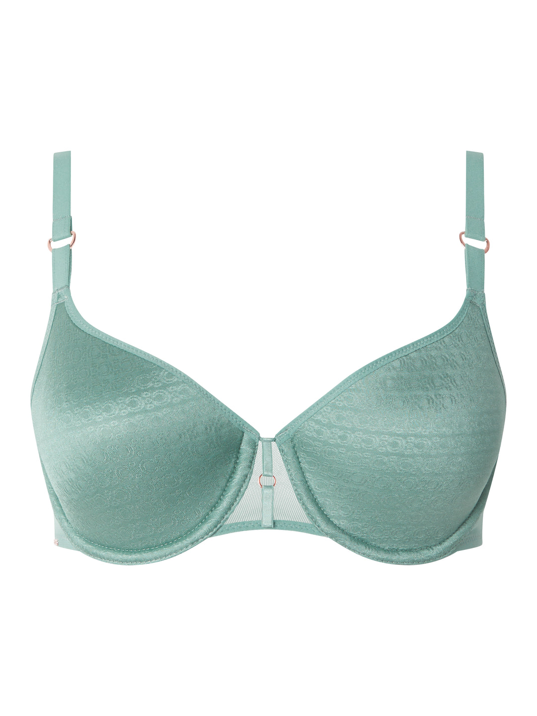 Chantelle - Monogram Covering Spacer Bra Trellis Green