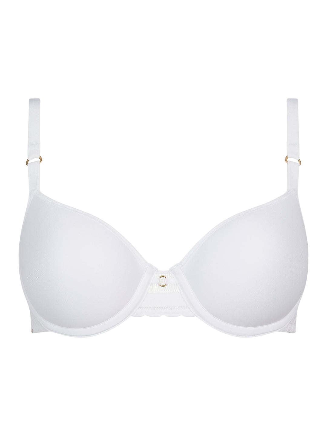 Chantelle - Monogram Half-Cup Memory Bra White