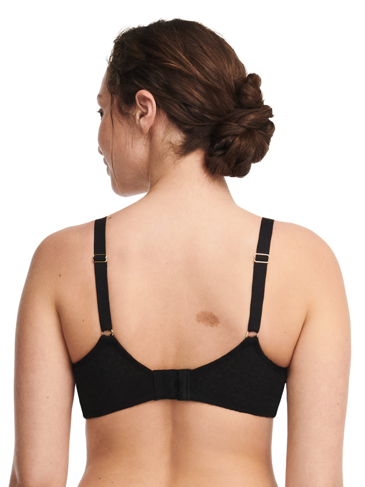 Chantelle - Monogram Half-Cup Memory Bra Black