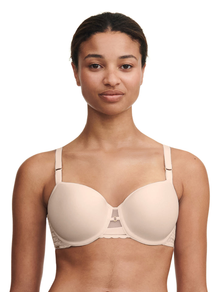 Chantelle - Monogram Half-Cup Memory Bra Golden Beige
