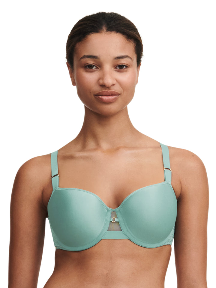 Chantelle - Monogram Half-Cup Memory Bra Trellis Green