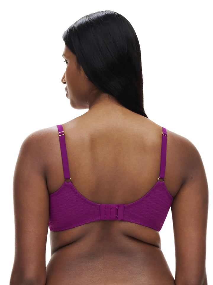 Chantelle - Monogram Half-Cup Memory Bra Ultraviolet