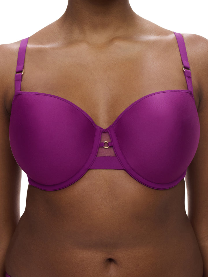 Chantelle - Monogram Half-Cup Memory Bra Ultraviolet