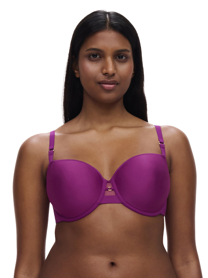 Chantelle - Monogram Half-Cup Memory Bra Ultraviolet