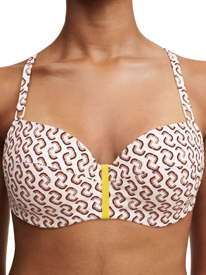 Costumi da bagno Chantelle - Autentico monogramma bikini in memory a mezza coppa