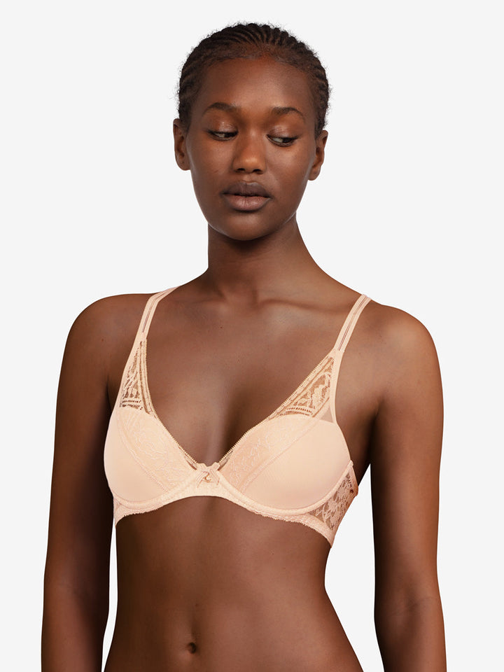 Chantelle Alto Plunge T-Shirt Bra - Golden Beige T-Shirt Bra Chantelle