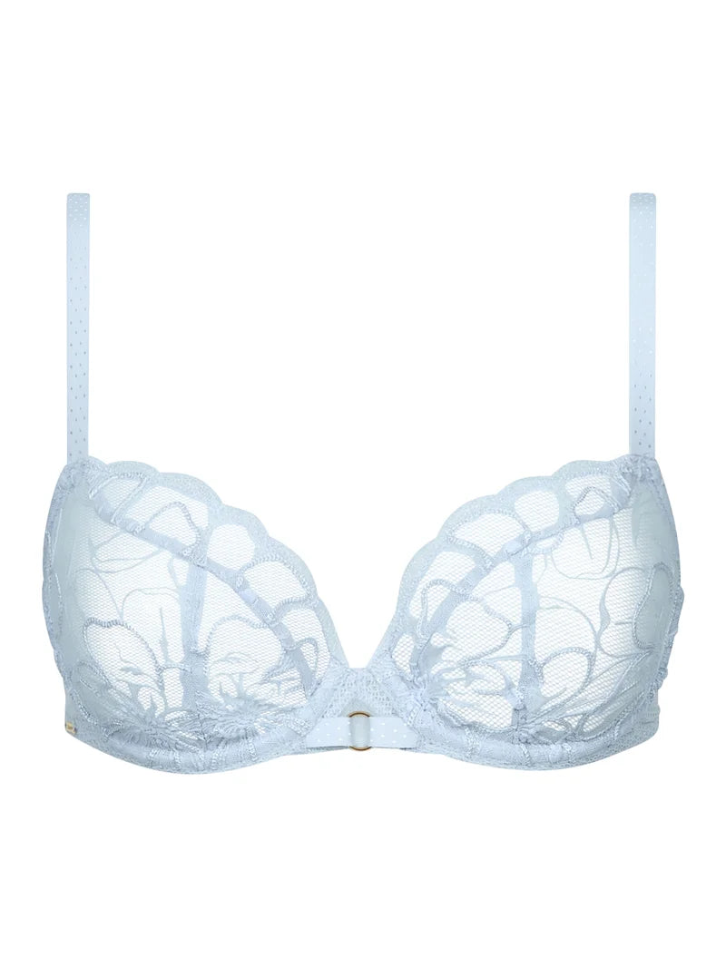 Chantelle - Fleurs Covering Underwired Bra Icy Flower