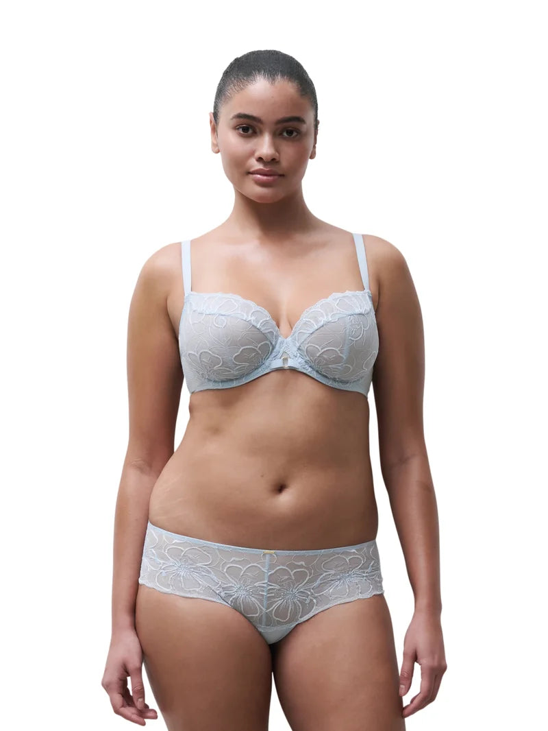 Chantelle - Fleurs Covering Underwired Bra Icy Flower