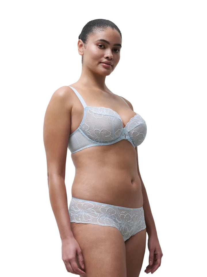 Chantelle - Fleurs Covering Underwired Bra Icy Flower