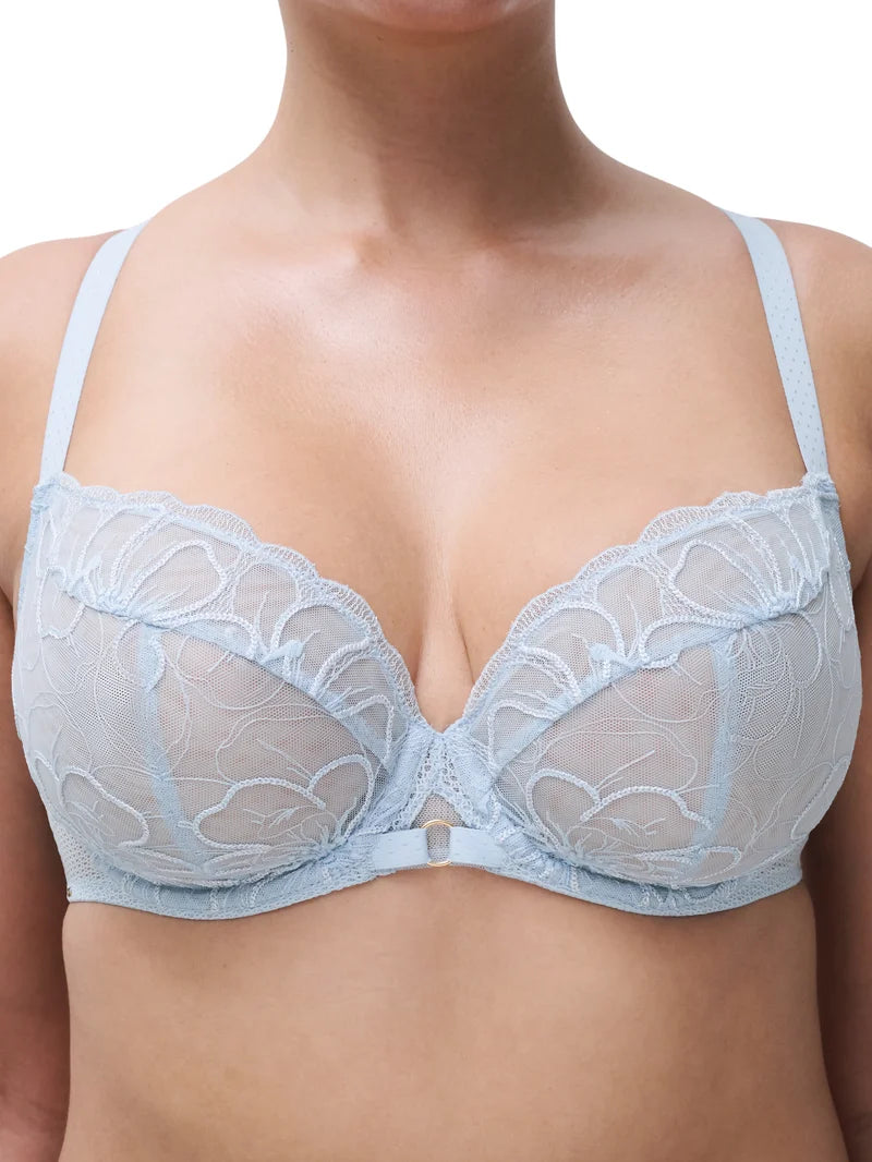 Chantelle - Fleurs Covering Underwired Bra Icy Flower