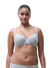 Chantelle - Fleurs Covering Underwired Bra Icy Flower