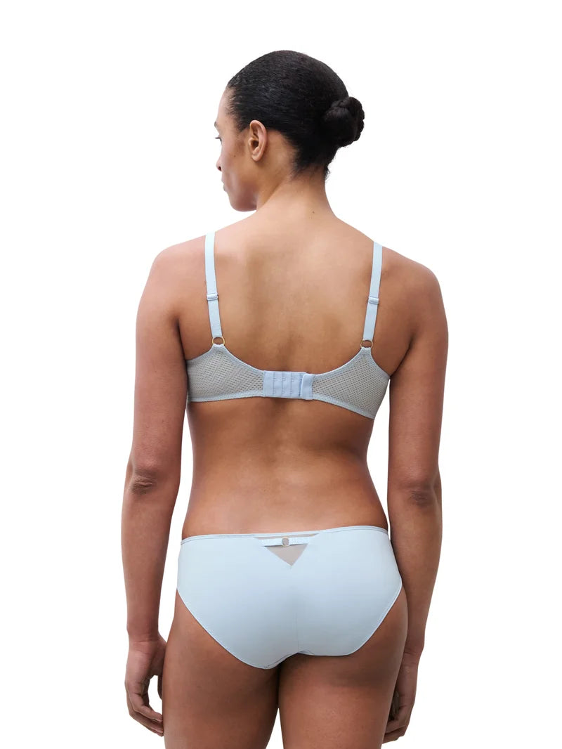 Chantelle - Fleurs Plunge T-Shirt Bra Icy Flower