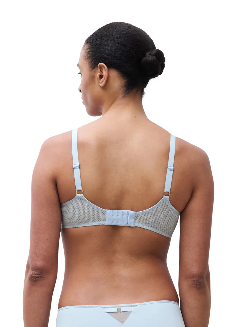 Chantelle - Fleurs Plunge T-Shirt Bra Icy Flower