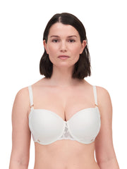 Chantelle Fleurs Half Cup Bra - Ivory / Gold Half Cup Bra Chantelle 