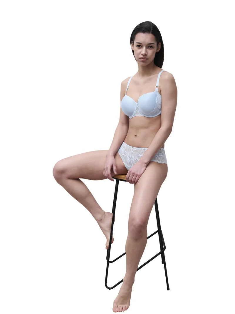 Chantelle - Fleurs Half-Cup Memory Bra Icy Flower