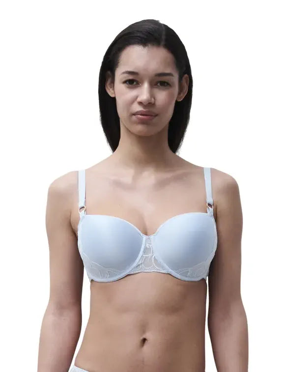 Chantelle - Fleurs Half-Cup Memory Bra Icy Flower