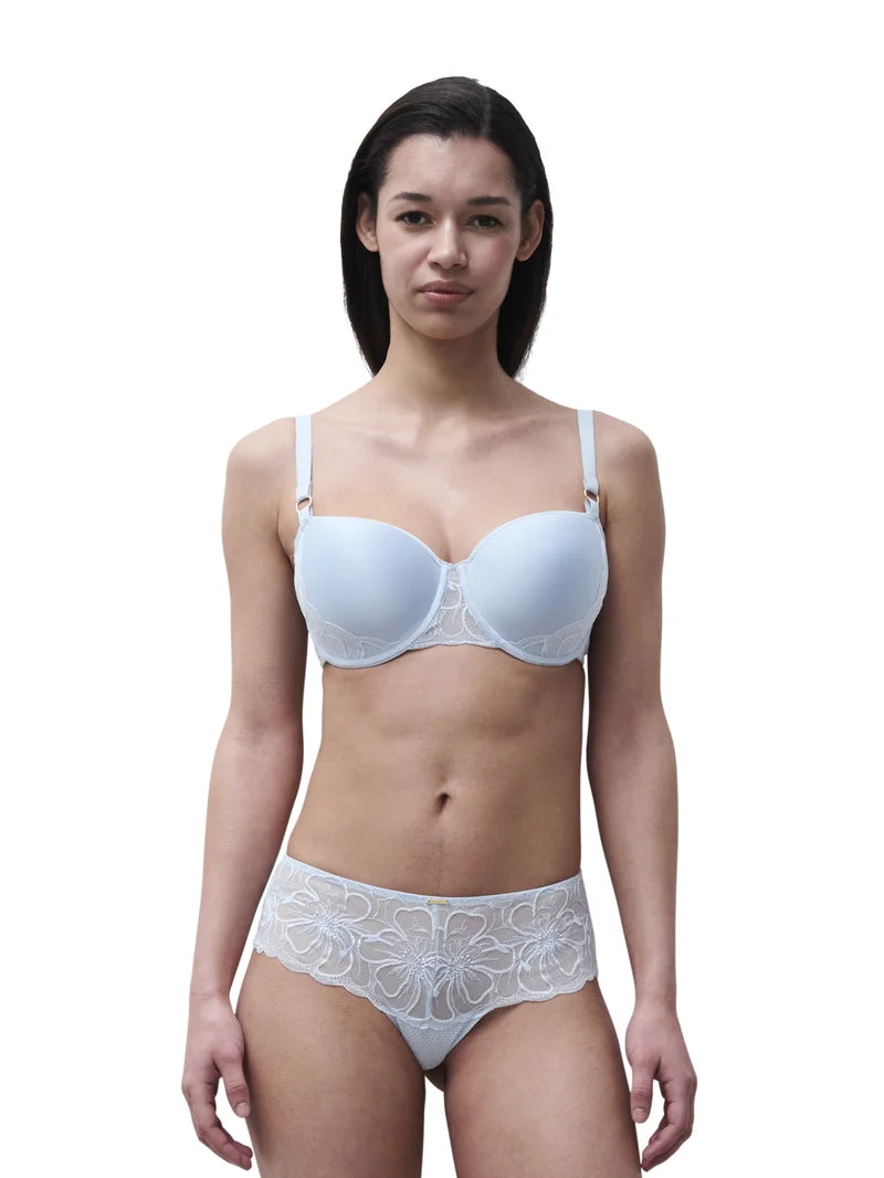 Chantelle - Fleurs Half-Cup Memory Bra Icy Flower