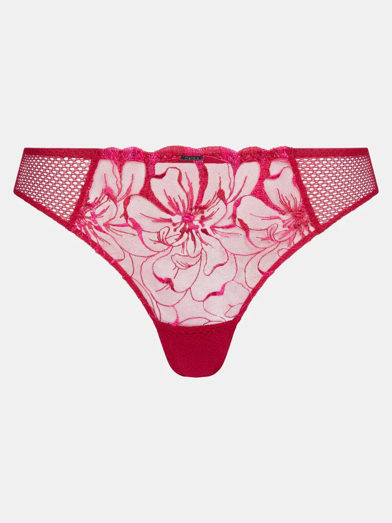 Chantelle - Fleurs Tanga Candy Apple Shades