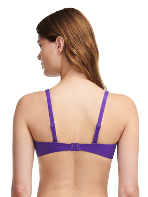 Chantelle Swimwear - Pure Solar Half-Cup Bra Ultra-violet blue