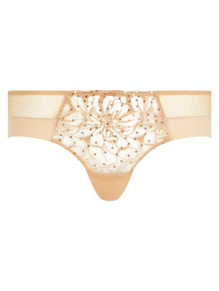 Chantelle - Fleurs Signature Revealing Shorty Toffee Sequins