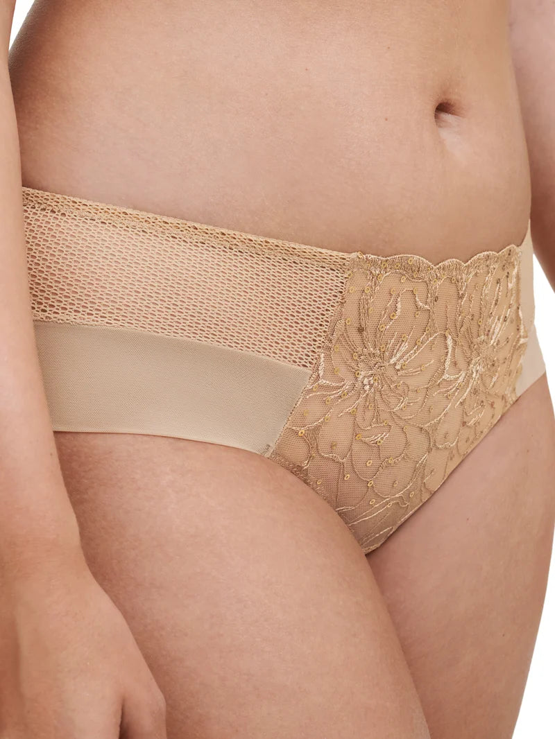 Chantelle - Fleurs Signature Revealing Shorty Toffee Sequins