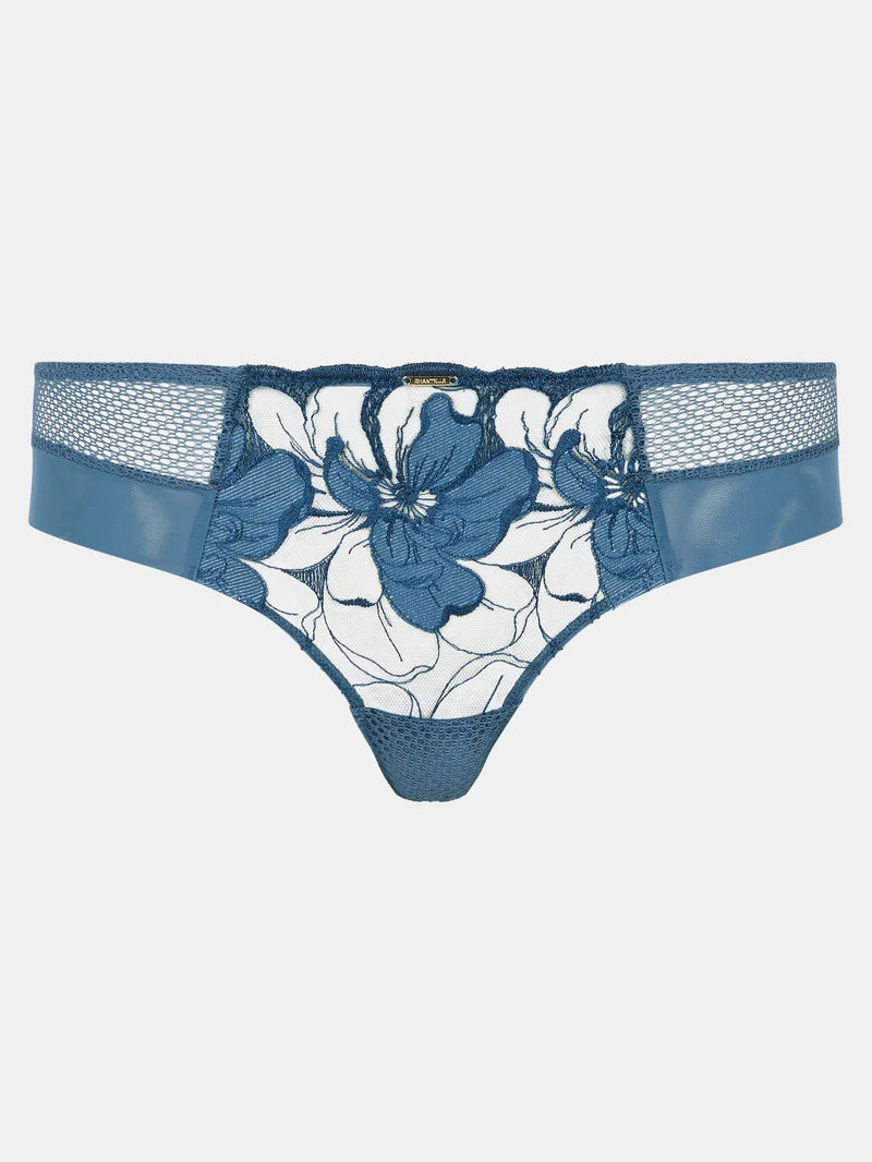 Chantelle - Fleurs Signature Revealing Shorty Jeans Blue Denim