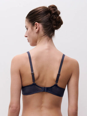 Chantelle - Fleurs Signature Half-Cup Balcony Bra Sailing Blue Lurex